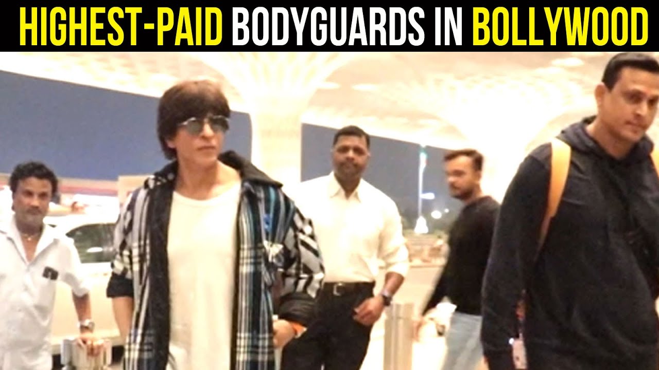 The annual salary of Shah Rukh Khan's bodyguard will leave you stunned