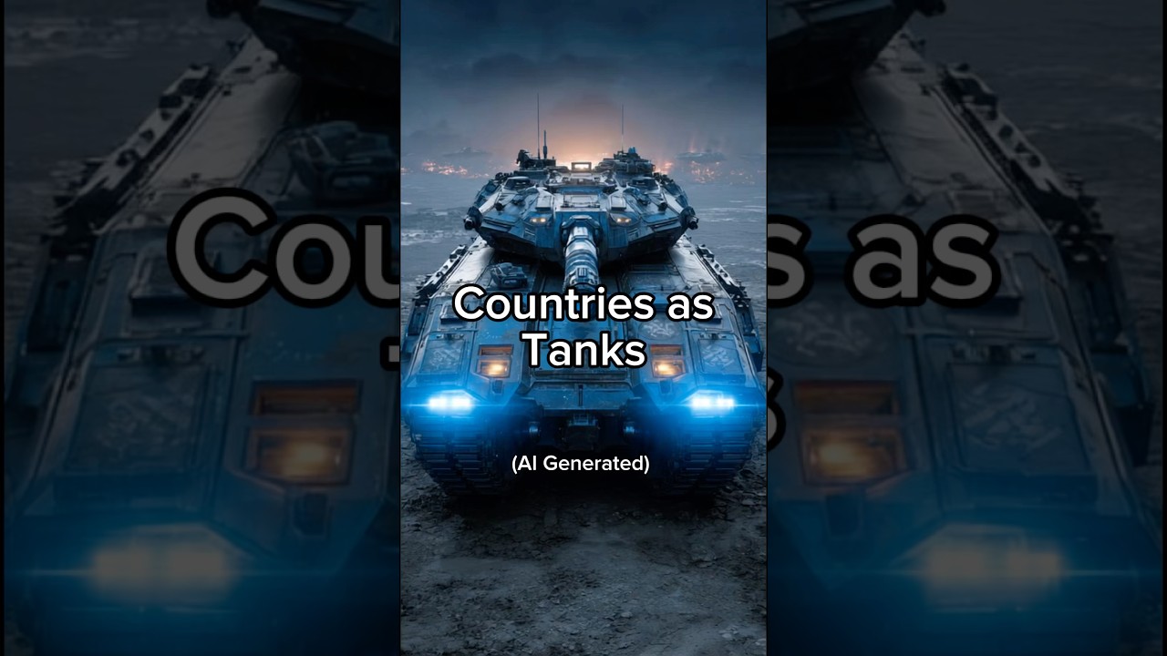 Countries as Tanks | Ai Generated