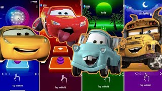 🏎️ Dinoco King vs Lightning McQueen vs Tow Mater vs Cursed Miss Fritter | Coffin Dance 💃