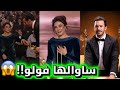 الممثل التركي باريش عمل فولو للممثلة كاريس بشار بعد ما مسكلها ايدها لاستلام جائزة Joy Awards الممثل التركي باريش عمل فولو للممثلة كاريس بشار بعد ما مسكلها ايدها لاستلام جائزة Joy Awards