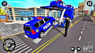 Grand Police Transport Truck - Police Car Driving \& Transport - Best Android Gameplay