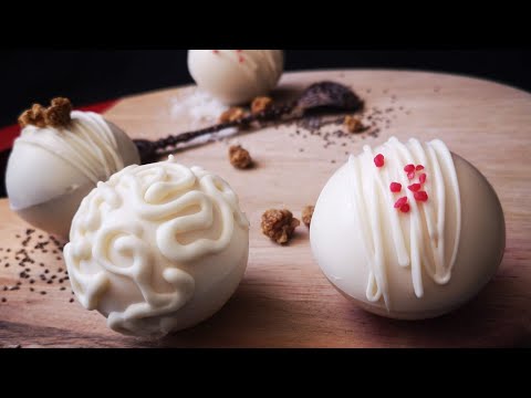 Hot Chai Latte Bombs Tutorial / Hot Chia Bombs / How to make trendy hot chocolate/cocoa/ bombs