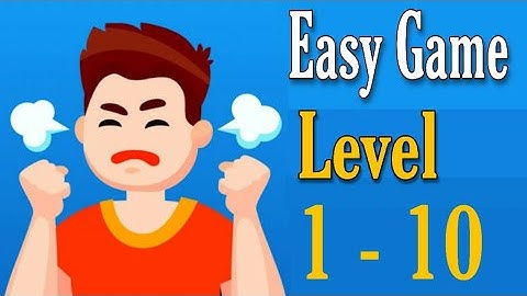 Easy Game Level 1- 10  Walkthrough Gameplay #easygame