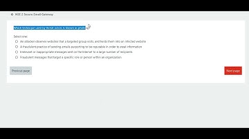 NSE2 Fortinet Secure Email Gateway - Quiz Answers