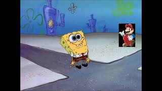 mario in sponge bob!!1