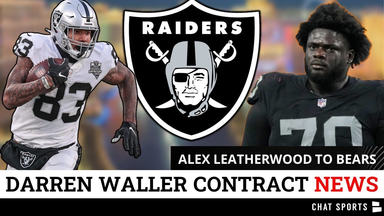Raiders News Darren Waller Contract News + Bears Sign Alex Leatherwood