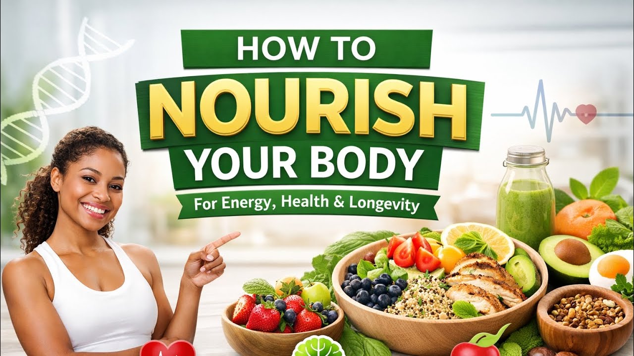How to Nourish Your Body Properly for Energy, Health & Longevity