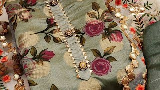 Fancy Dress Material ||Latest Cotton Salwar Suits ||Party wear Collection ||Dress Material screenshot 3