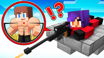 APHMAU became SECRET SNIPER and fell in LOVE STRONG JJ in SQUID GAME - Maizen Minecraft Animation