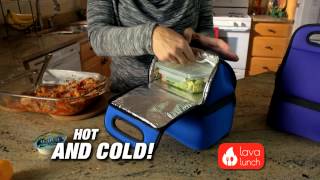 Lava Lunch - The top storage compartment of your Lava Lunch box