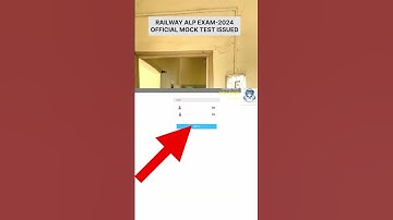 RRB ALP MOCK TEST OFFICIAL | RRB ALP MOCK TEST LINK | RRB ALP MOCK TEST (CBT1) | RAILWAY ALP MOCK