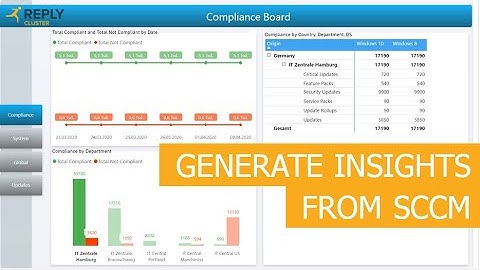 Generating Insights from System Center Configuration Manager (SCCM) with Power BI