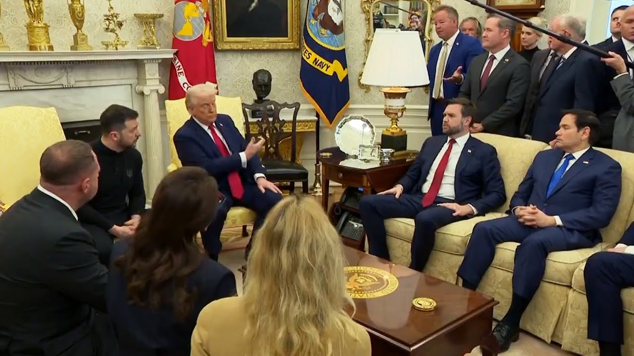 Marjorie Taylor Greene's boyfriend dresses up as reporter to attack Zelenskyy