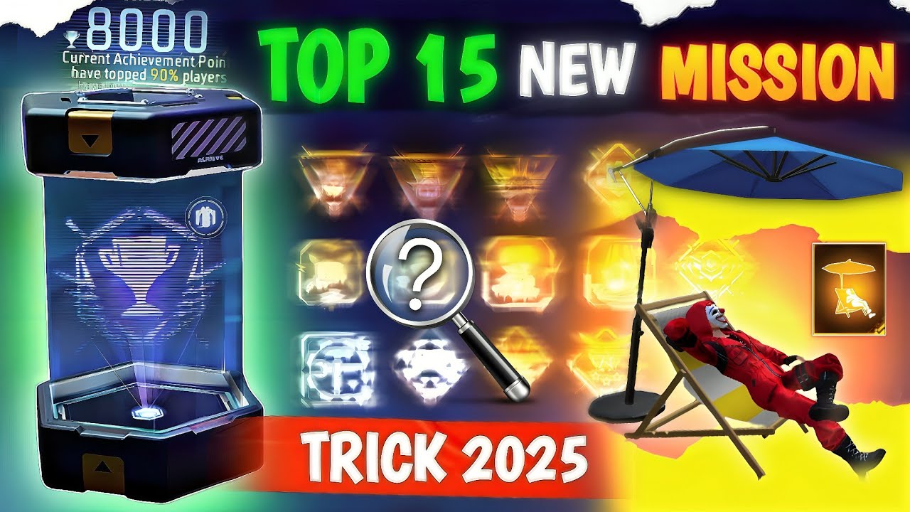 How To Complete All Achievement Mission In Free Fire 2025 TRICK🤯 1 Days ONLY | Achievement Free Fire