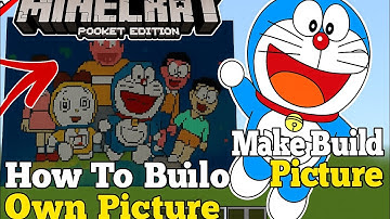 how to add custom picture in minecraft pe | Pixelart in Minecraft Pocket Edition | in hindi | 2025