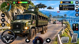 US Military Cargo Truck Driver - Offroad Military Transport Simulator (2026) - Android GamePlay screenshot 4