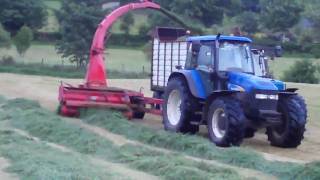 1st cut silage 2010 part 2