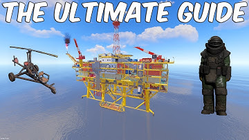How To Counter Large Oil Rig Every Time In Rust 2023
