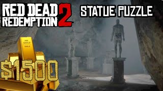Solving THIS Red Dead Redemption 2 Statue Puzzle Will Make You $1500!!