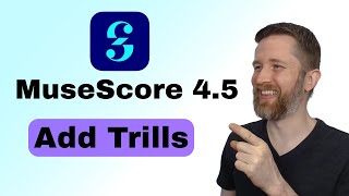 Как добавлять трели, линии трелей и хроматически измененные трели в MuseScore Studio 4.5 screenshot 2