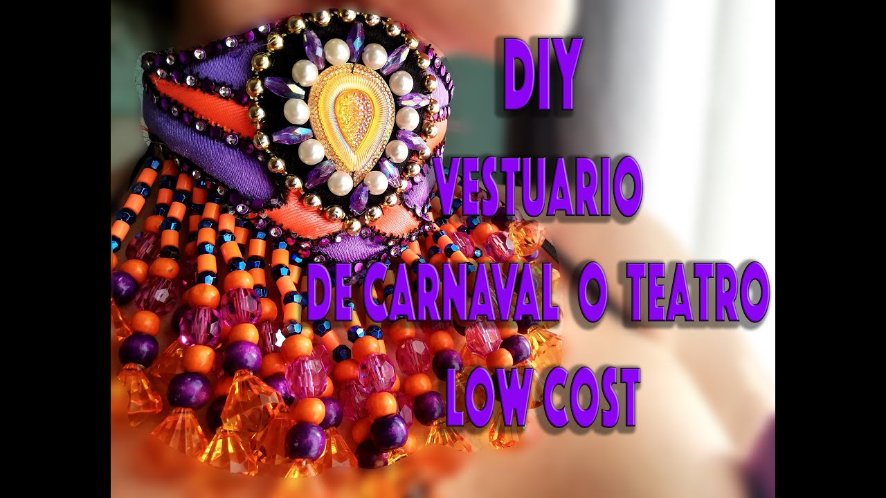 DIY Como hacer vestuario de carnaval o teatro LOW COST