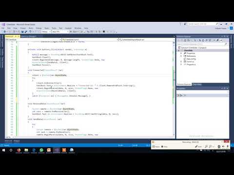 C# asynchronous chat using socket (ClientSide)