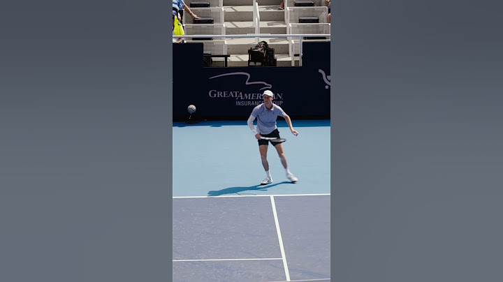 Jannik Sinner's Perfect Tennis In Slomo 😎