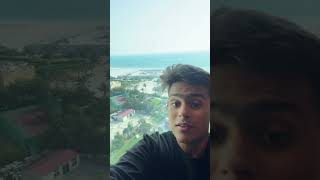 Waking up to the beautiful view outside my window at Al Hamra Residence