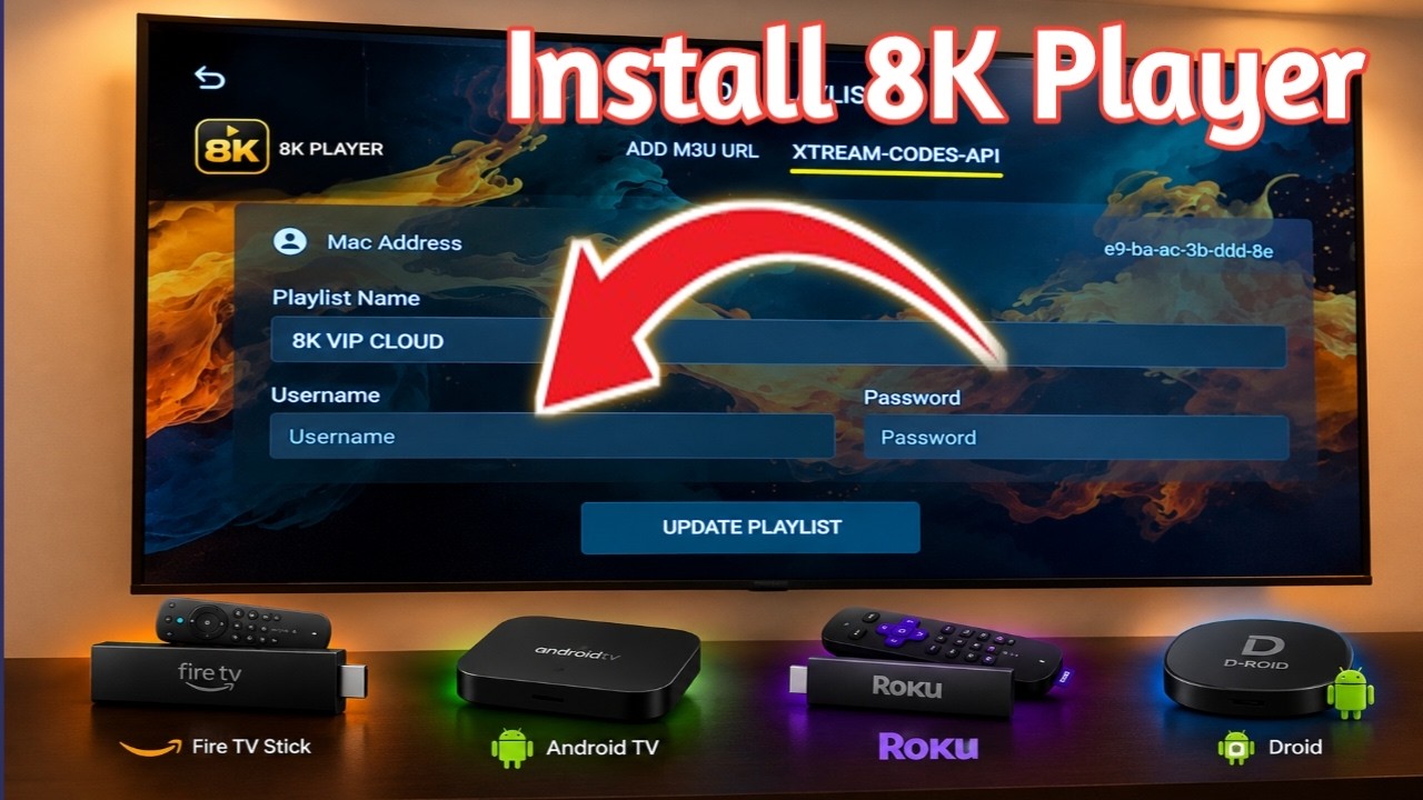 How to Install 8K Player on Fire TV Stick & Android TV | Roku Guide ...