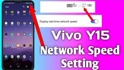 Vivo Y15 Show Data Speed Setting_ How To Show Network Speed On Vivo Y15 _Vivo y15 data speed setting