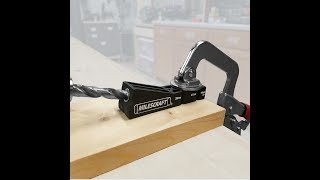 Milescraft 1321 PocketJig100, Single Barrel Pocket Jig - How to Make Pocket Holes