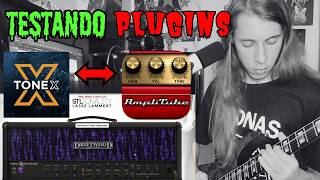 Testando TONEX, AMPLITUBE e STL TONALITY no Fender Studio PRO