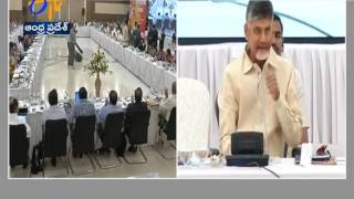 CM Chandrababu Hails Krishna Dist Collector Babu About Innovative Idea on Cashless Transaction