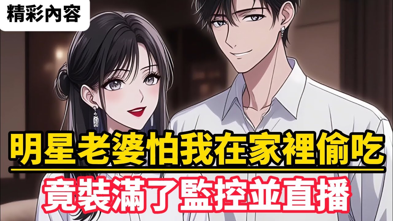 《明星老婆怕我在家裡偷吃，竟裝滿了監控並直播》老婆剛出門我就趕緊發條語音消息我老婆上班了你趕緊過來吧，這話還沒說完直播間瞬間炸了……