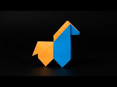 Cómo Hacer un Origami de Caballo Fácil