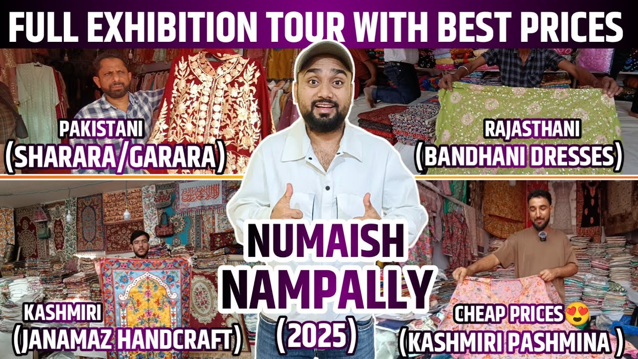 Nampally Numaish 2025 Hyderabad😍 All New Items Information✅ With Prices💯 