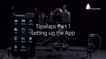 Timelapse Part 1 - Setting up the App | English | Black Forest Motion