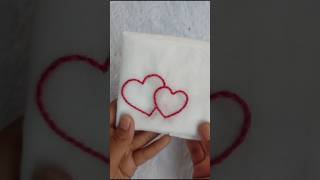 Beautiful handmade embroidery art 🪡 | Easy embroidery design for beginners✨❤️