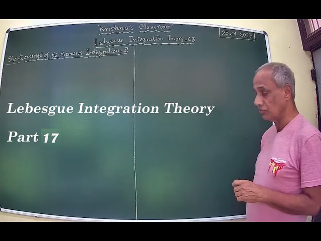 Lebesgue Integration  - 17 -  Concept of a Property Valid Almost Everywhere (a.e.)