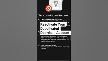 How to reactivate doordash driver account #doordash #reactivate
