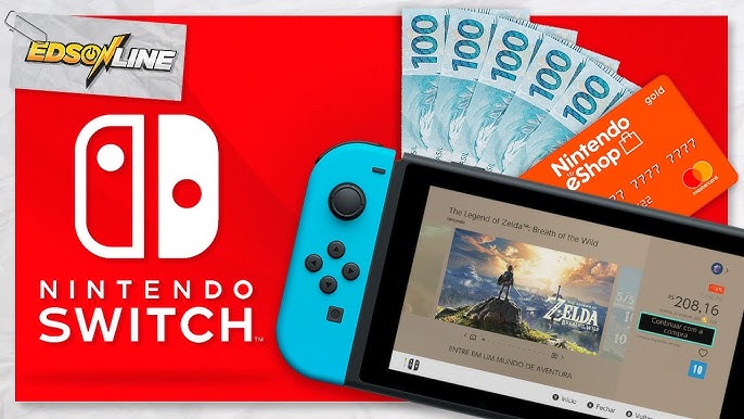 Nintendo Switch: COMO COMPRAR JOGOS PARCELADOS NA eShop 