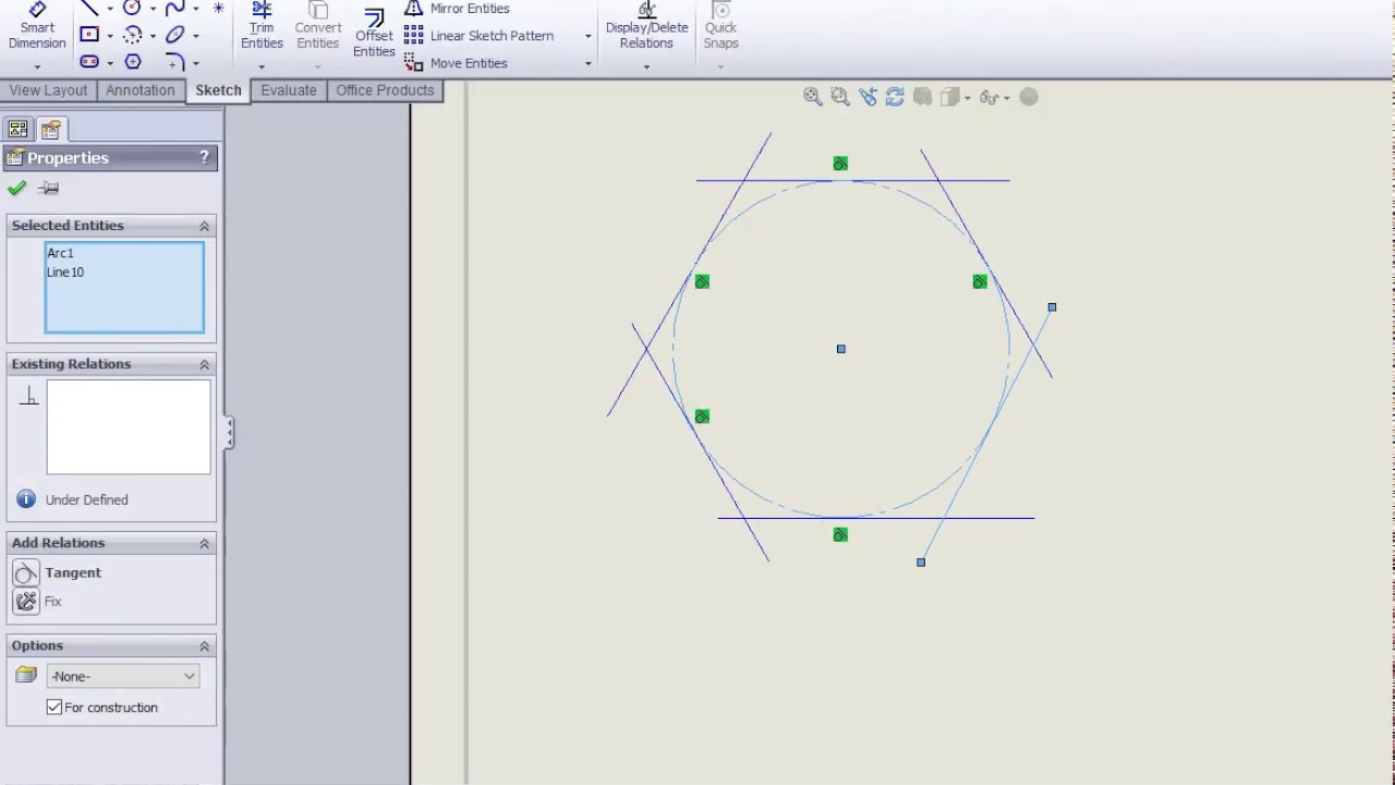 Drawing Hexagon Circumscribed About A Circle Youtube Drawing Hexagon Circumscribed About A Circle Youtube