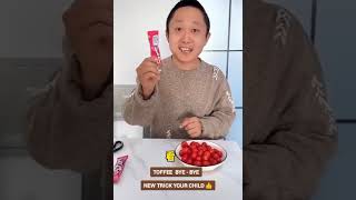 ⁣Chimpu नें खाना खाया new trick | 😂 #short #reel #fuuny #entertainment #ytshorts