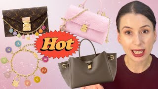 Louis Vuitton For Valentines Day New Confetti Collection, Confetti Pink Nano Madeline, Vendome Pm