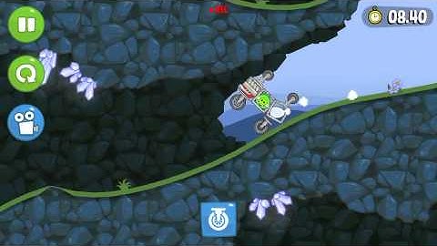 Bad Piggies Flight in the Night Level 4-3 - 3 Star Walkthrough (time)