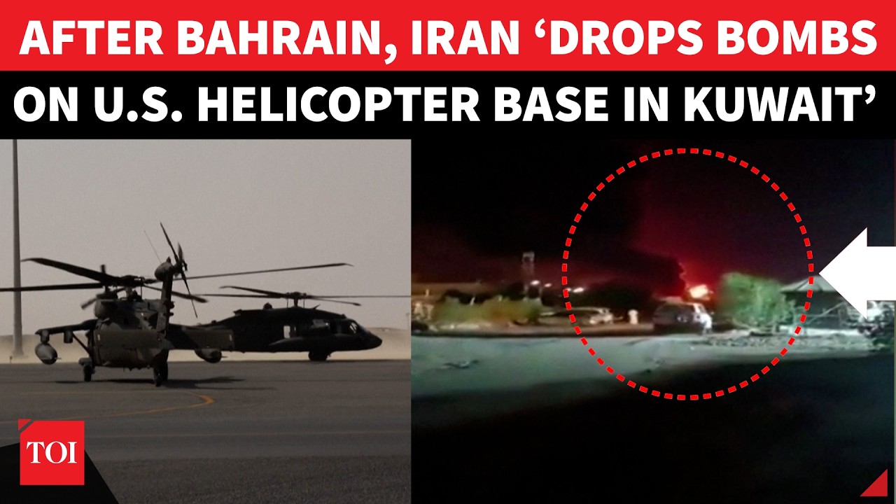 US Helicopter Base ‘HIT’ In Kuwait; Iran’s Big Attack After ‘Bombarding’ U.S. Military In Bahrain