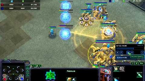 Sentry drop vs FE terran: diamond level 1v1 tactics