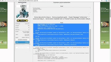 Visual Basic Dersleri 1 Sekmeli Web browser yapımı