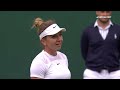W22 | QF Simona Halep vs Amanda Anisimova | Chair Umpire - Marijana Veljovic