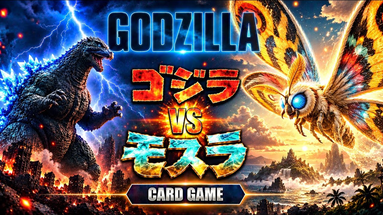 Set 4] Godzilla Card Game #418 [Godzilla vs. Mothra] - YouTube